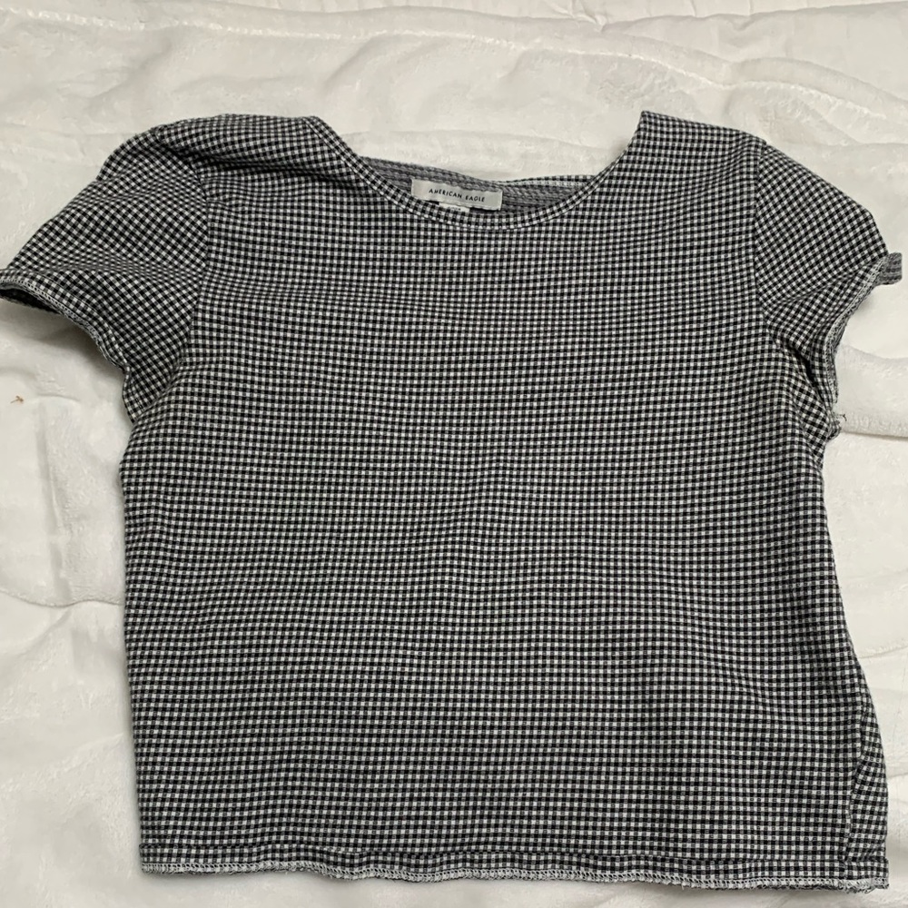 checkered tee